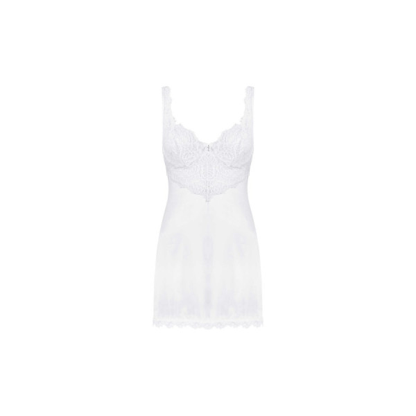 Amor Blanco Nuisette et string - Blanc